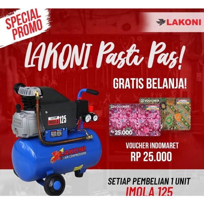 Jual Mesin Kompresor Lakoni Imola Kompresor Angin Lakoni Imola