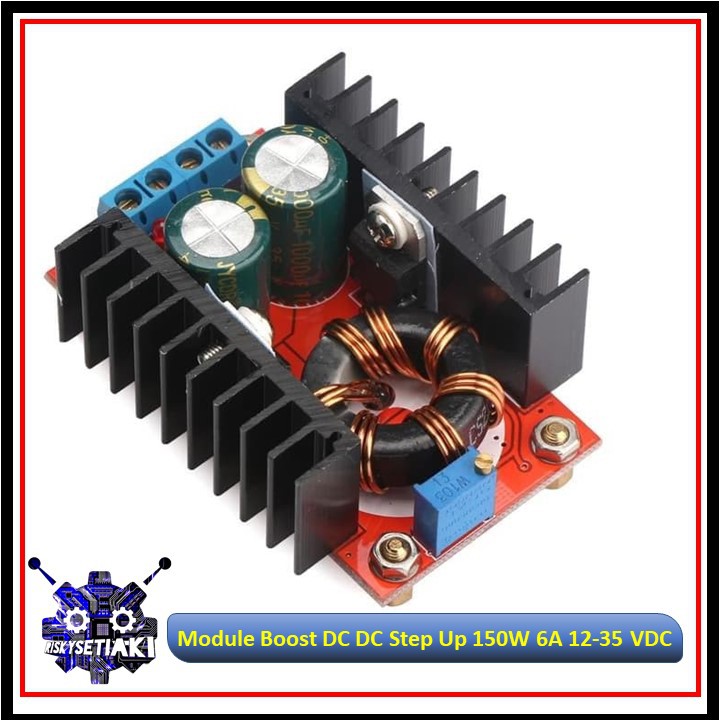 Jual DC DC Step Up 150W 6A 12-35 VDC Module Boost Adjustable LED Driver ...