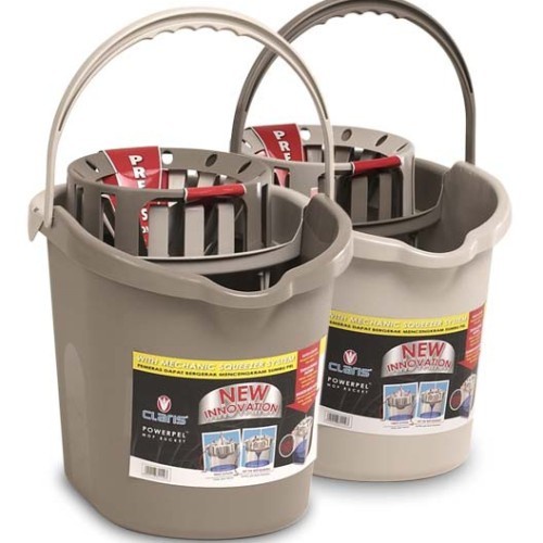 Jual Claris Powerpell Ember Alat Pel Mop Bucket Cream 3111 13 Liter ...
