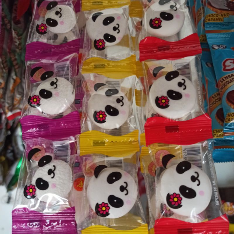 Jual Marshmallow Panda Bulat Warna Warni Isi 12 Pcs Shopee Indonesia