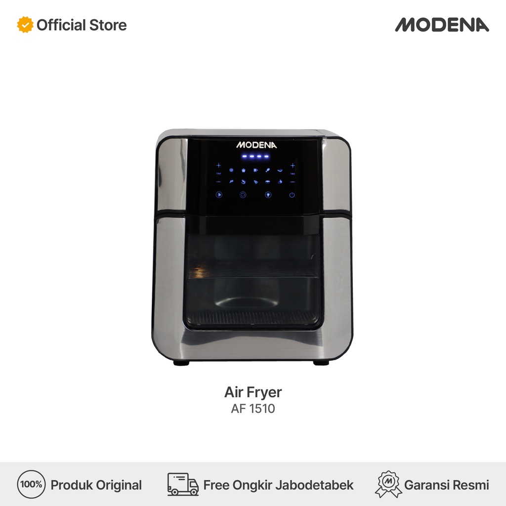 Jual MODENA - Air Fryer Oven AF 1510 VGBL | Shopee Indonesia