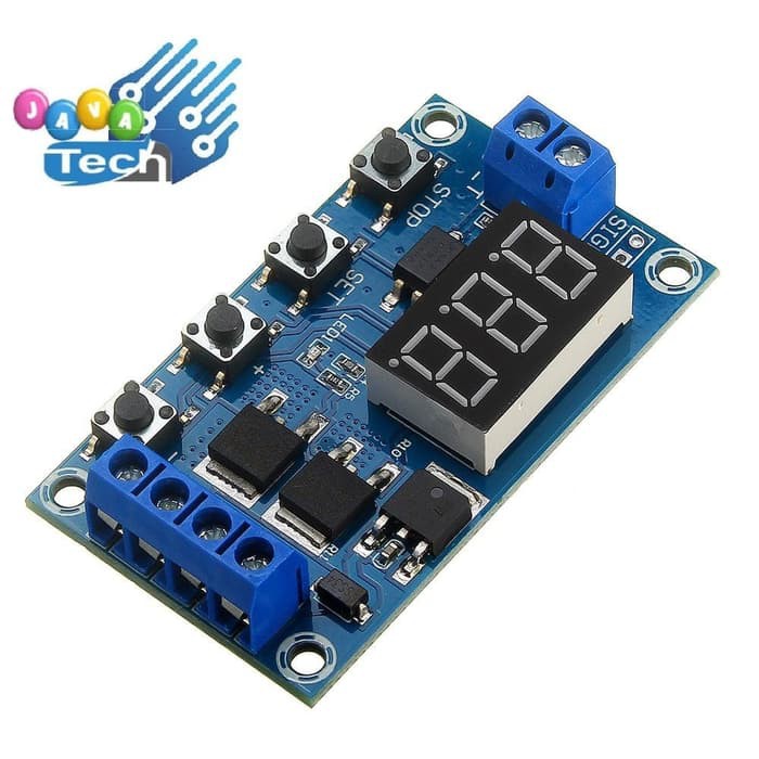 Jual Digital Delay Timer Trigger ON-OFF Mosfet 5-36V DC | Shopee Indonesia