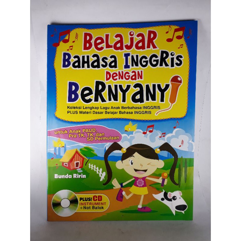 Jual Belajar Bahasa Inggris Dengan Bernyanyi Koleksi Lengkap Lagu Anak ...