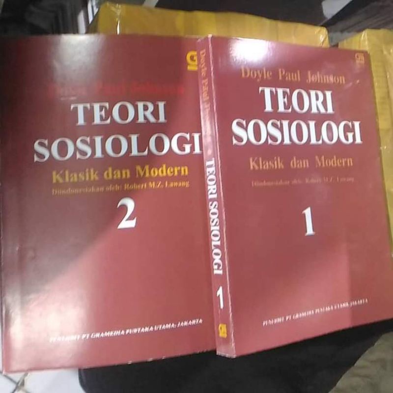 Jual Buku Teori Sosiologi Klasik Dan Modern 1and2 Shopee Indonesia