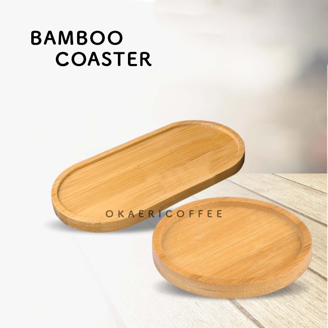 Jual Bamboo Coaster / Alas Bambu / Tatakan Gelas Cangkir Mug Kopi - Teh ...
