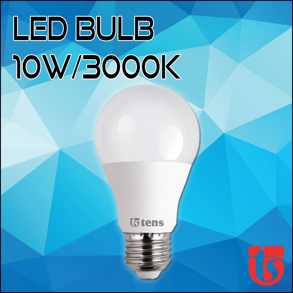 Jual LAMPU TENS LED BULB 10W-3000K ( KUNING ) | Shopee Indonesia