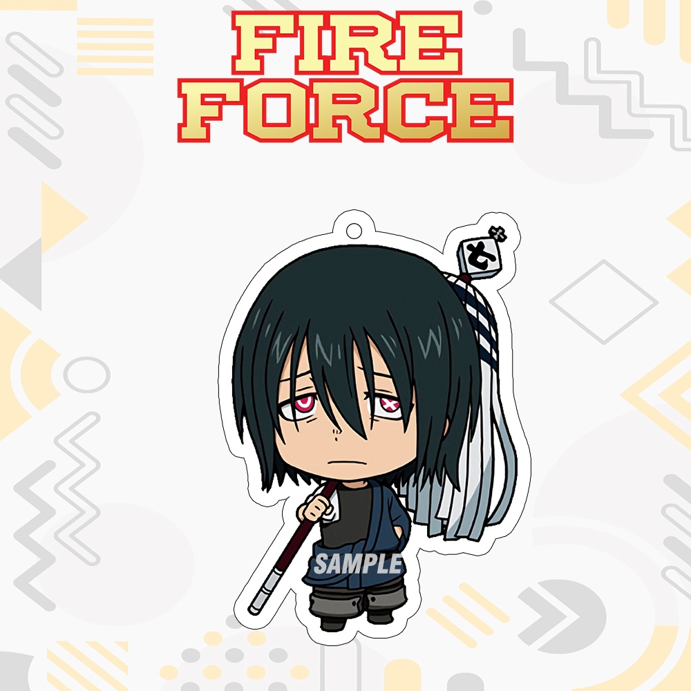 Jual Gantungan Kunci Fire Force - Keychain Anime Enen no Shouboutai ...