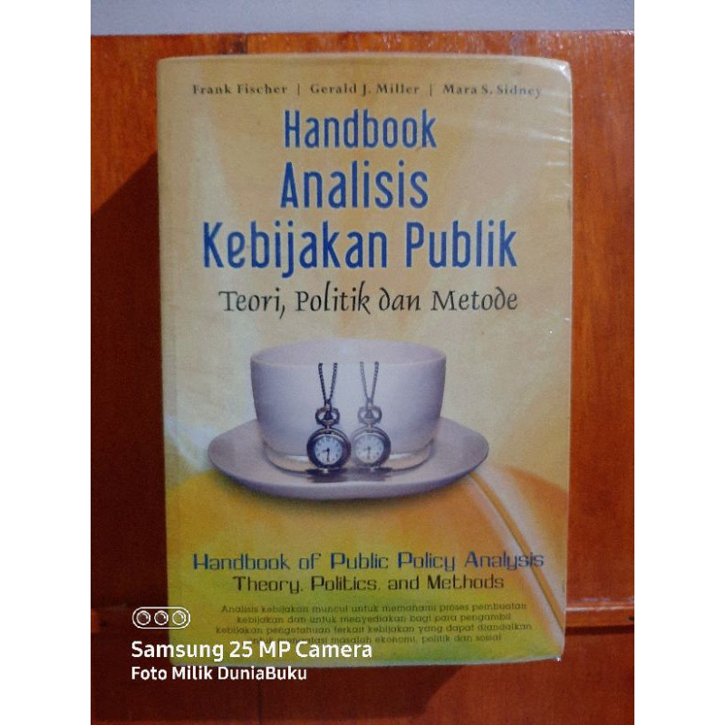 Buku Handbook Analisis Kebijakan Publik Teori Politik And Metode Porn