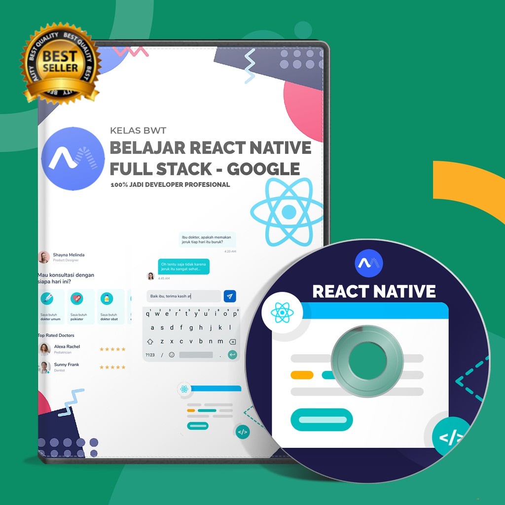 Jual Kelas Full-Stack React Native Developer BWT - Belajar Study ...