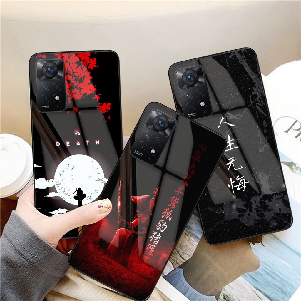 Jual Softcase Glass Kaca NINJA [SF98] REDMI NOTE 11 Terbaru Casing ...