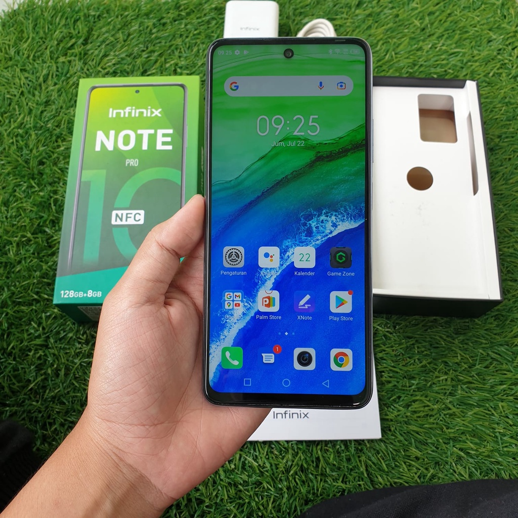 Jual Handphone Infinix Note 10 Pro 664gb And 8128gb Second Seken Bekas Murah Shopee Indonesia 