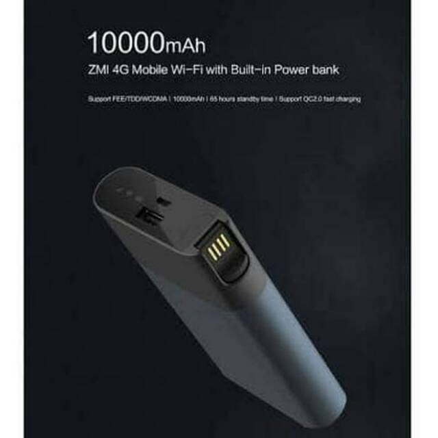 Jual Modem MIFI ZMI MF885 & Powerbank 10.000 mAh (Original) | Shopee ...