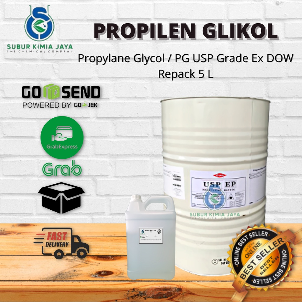 Jual Propylene Glycol / PG / Propilen Glikol 5 KG | Shopee Indonesia