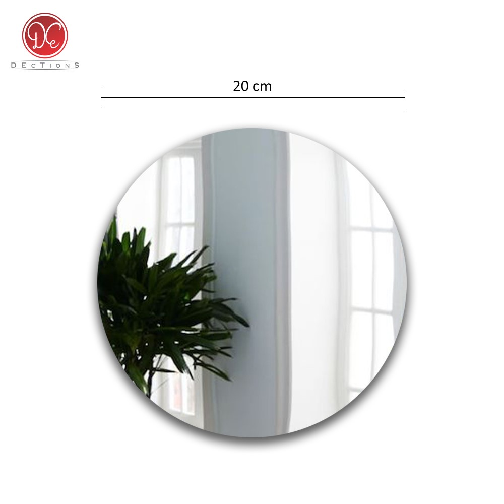Jual DEcTionS Kaca Cermin Dinding Bulat Aesthetic Round Mirror ...