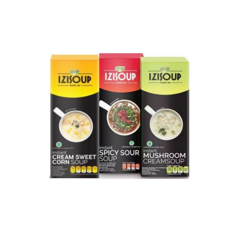 Jual Izisoup Prosana Instant Soup Box Isi Sachet Gr Shopee