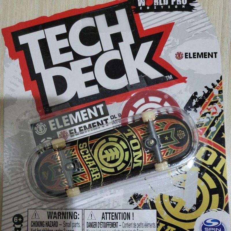 Jual tech deck Element world pro edition artist series Tom Schaar ...