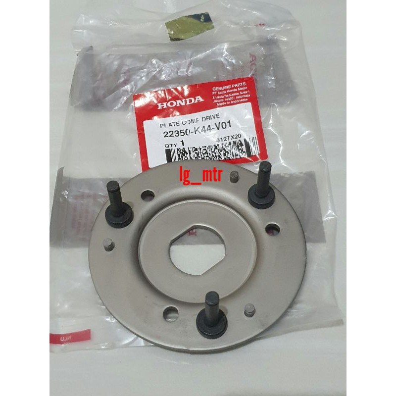 Jual PLAT DUDUKAN KAMPAS GANDA PLATE COMP DRIVE BEAT ESP - BEAT POP ESP ...