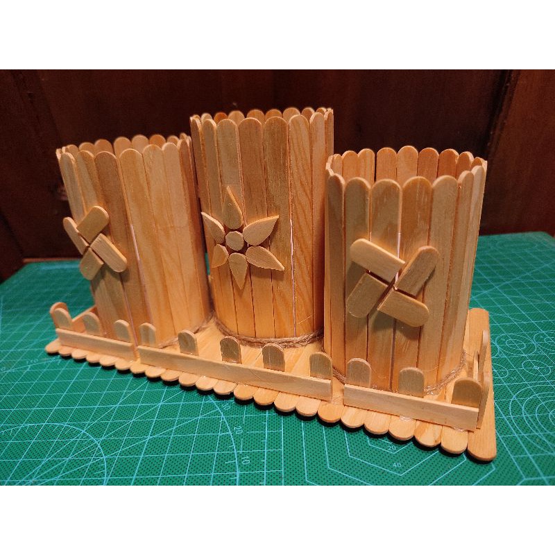 Jual Tempat Pensil dari Stik Es Krim model 3 | Shopee Indonesia