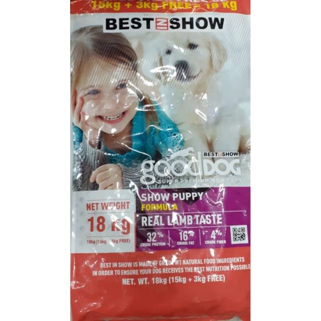 Best in show dog food sale