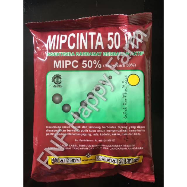 Jual Insektisida Mipcinta 50WP kemasan 100gr | Shopee Indonesia