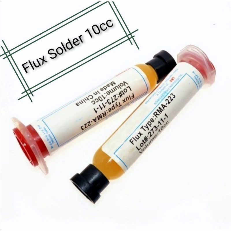 Jual Flux Solder Obat Solder Pasta Solder 10 Cc | Shopee Indonesia