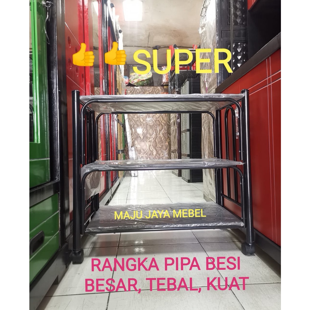 Jual Rak TV BESI SUPER Serba Guna PALING LARIS HITAM | Shopee Indonesia