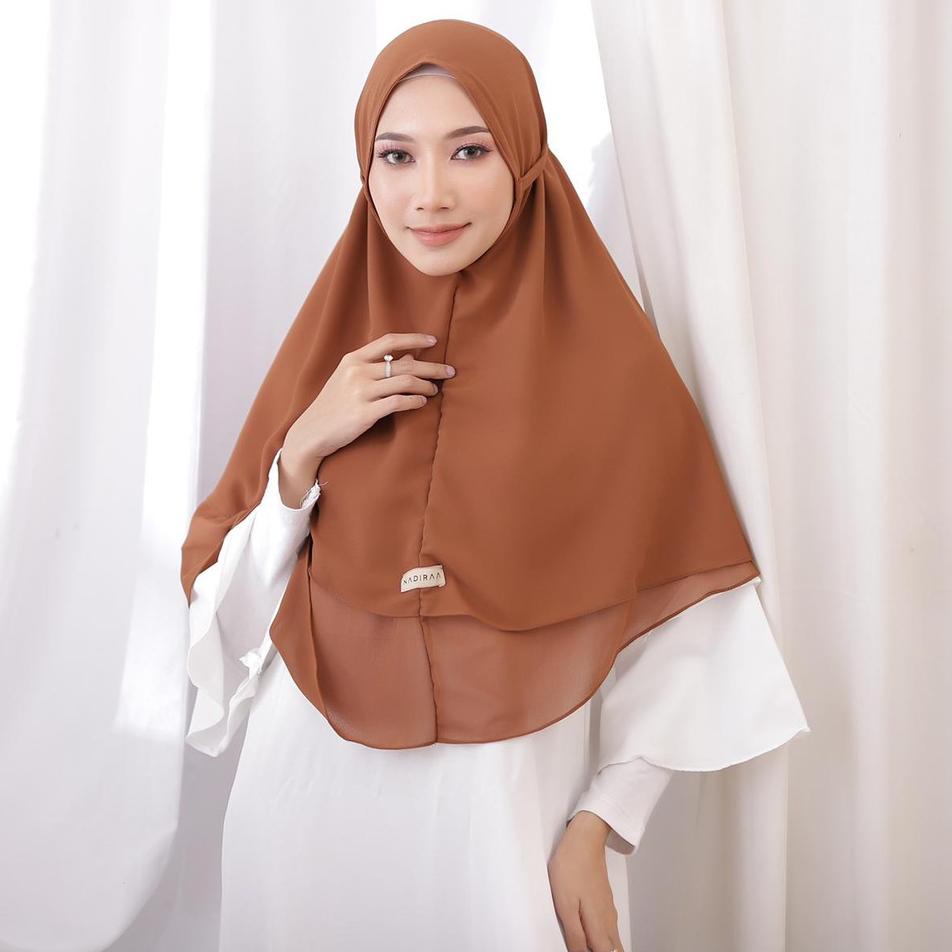 Jual Siap Kirim.. Nadiraa Hijab Khimar Dahlia | Shopee Indonesia