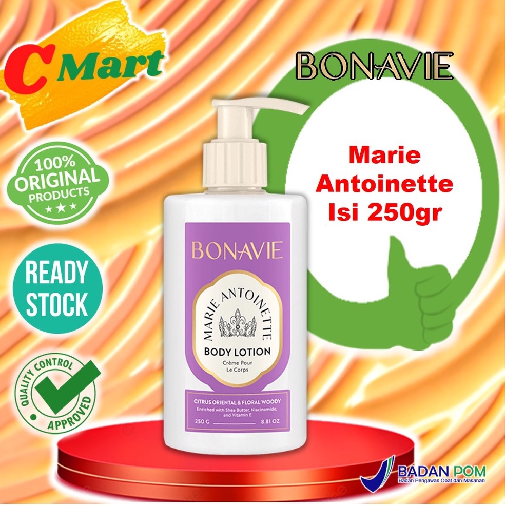 Jual BONAVIE Body Lotion Marie 250gr / CMart Shopee Indonesia