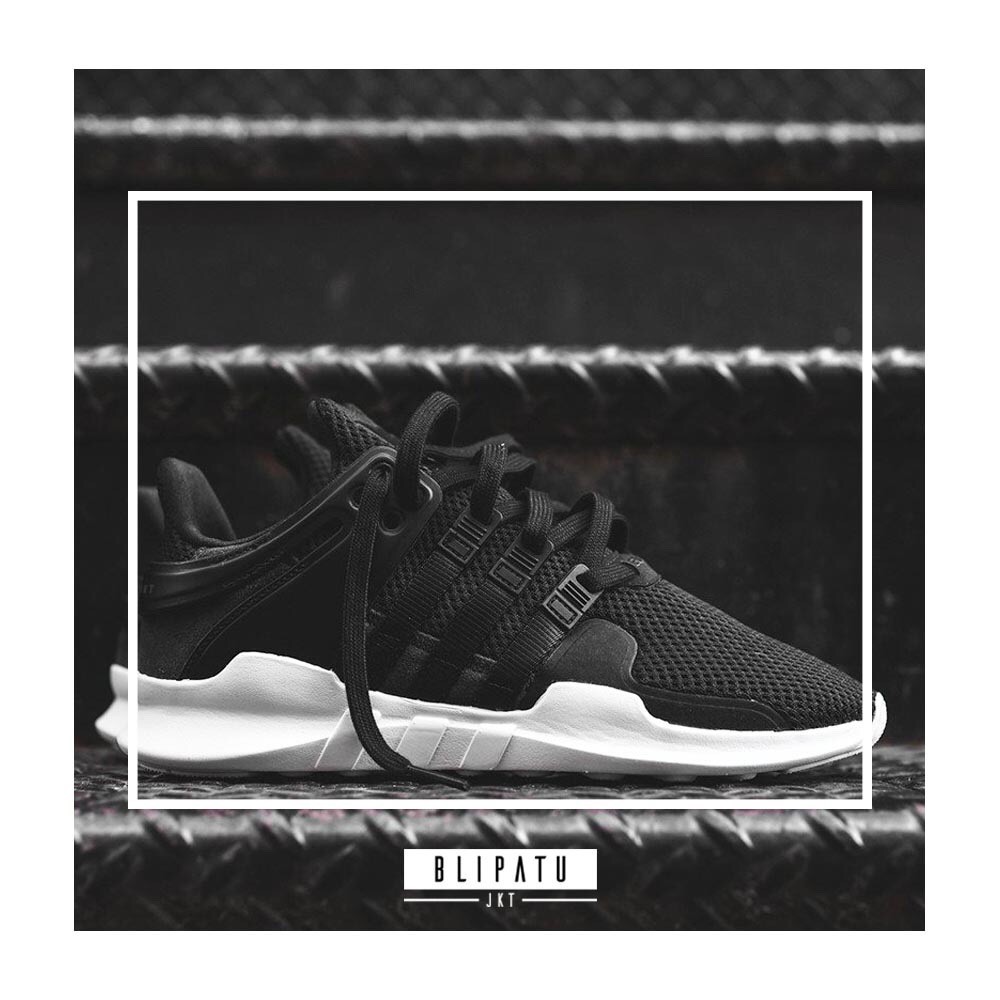 adidas eqt adv black and white