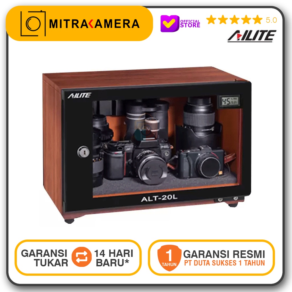 Jual Ailite Dry Cabinet ALT-20 Orange 20L | Shopee Indonesia