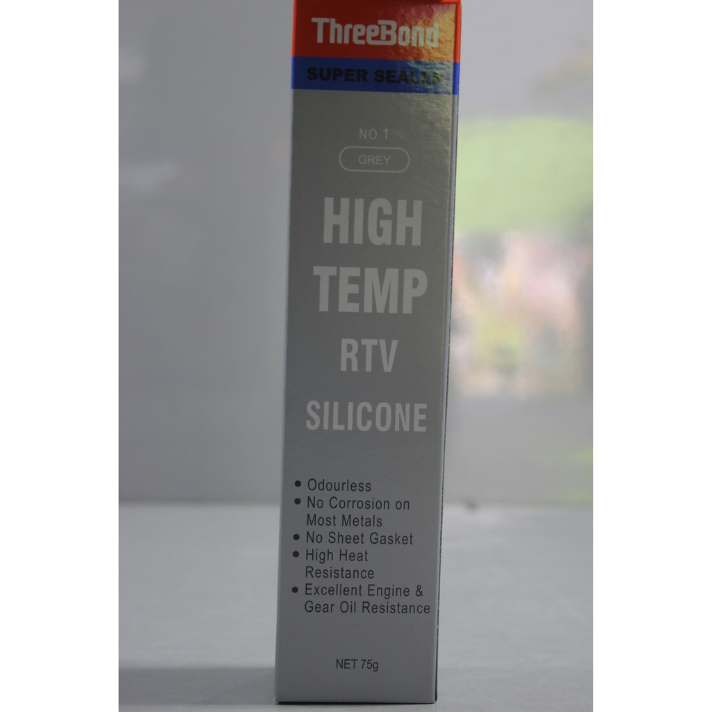 Jual Super Sealer Lem Silicone ThreeBond RTV GREY No.1 75g | Shopee ...