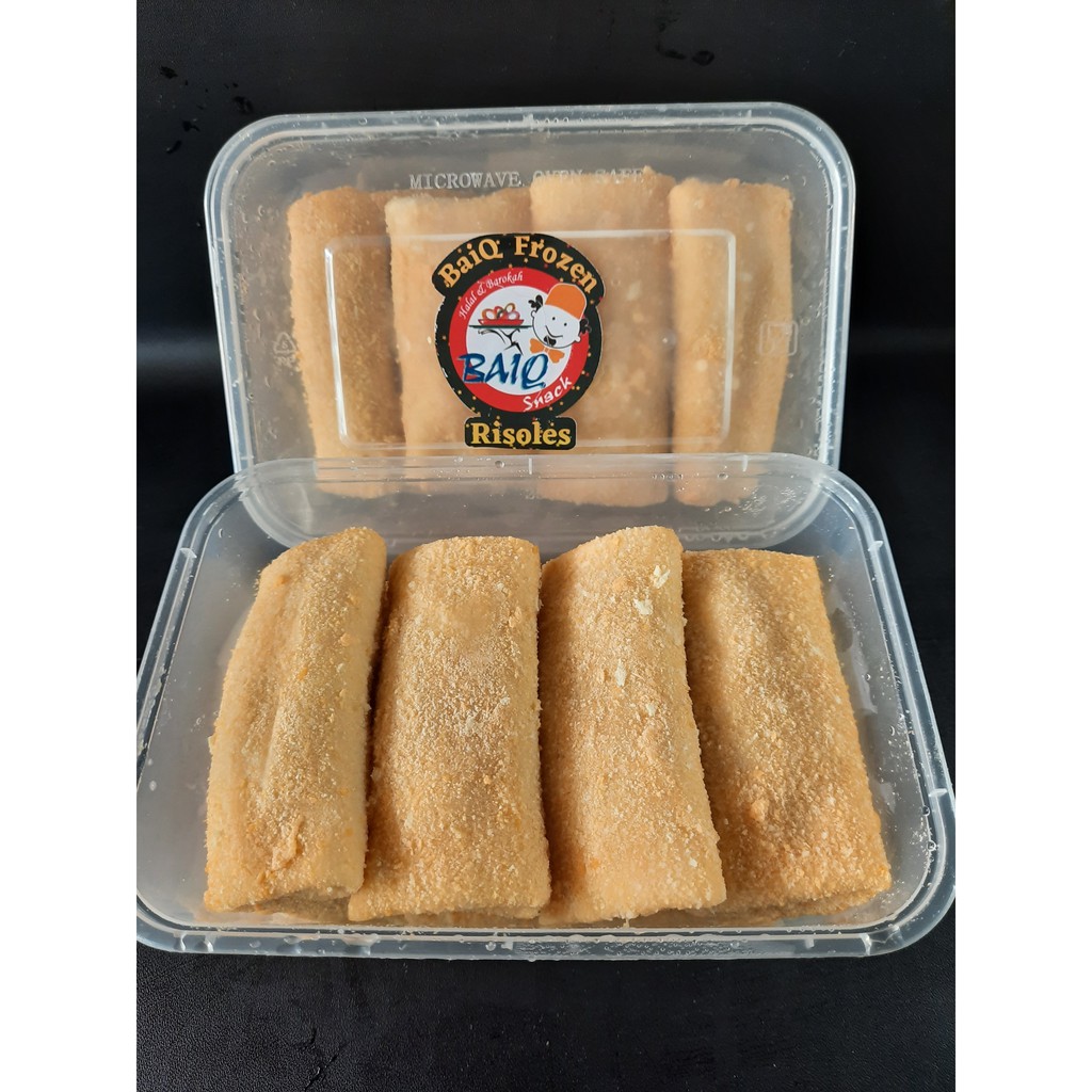 Jual Baiq Frozen Risol Sayur Frozen Berat 500 Gr 1 Pack Isi 10 Shopee