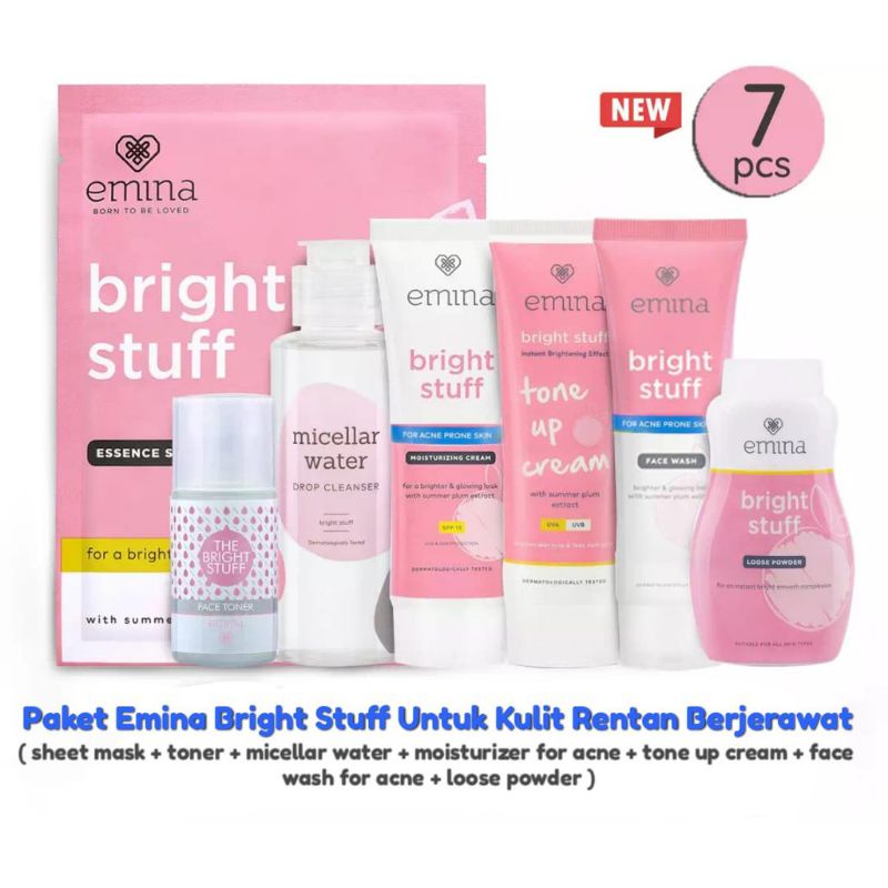 Skincare Emina Untuk Mencerahkan Wajah