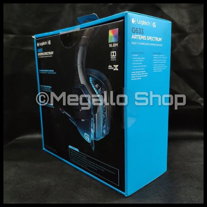 Jual Logitech G633 Artemis Fire Gaming Headset Garansi Resmi - Hitam ...