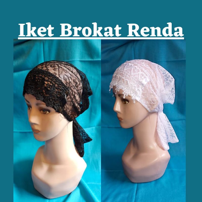 Jual ciput tali - iket brokat tali - ciput brukat renda tali - ciput ...