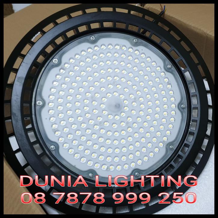 Jual LAMPU HIGH BAY LED UFO 200W 200WATT / HIGHBAY UFO 200 WATT GARANSI ...