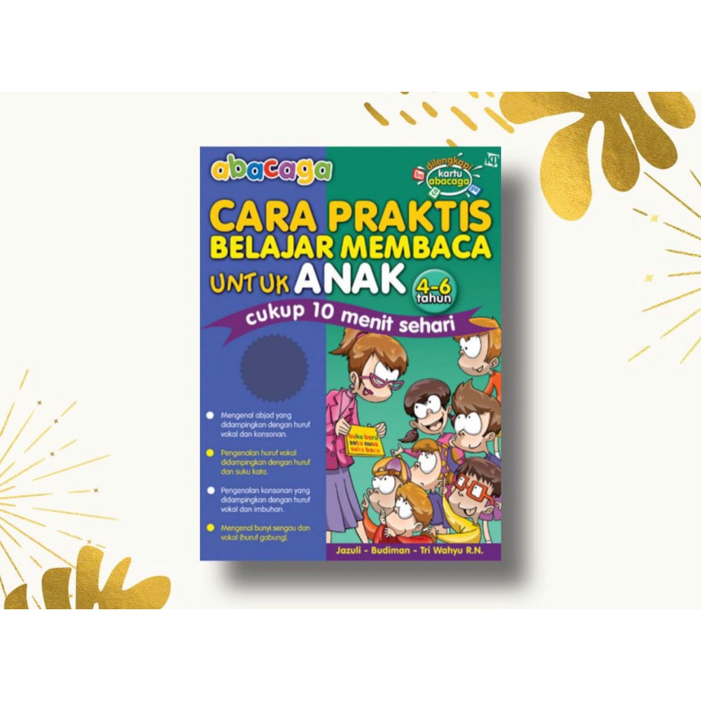 Jual Buku Anak Abecede & Abacaga Cara Praktis Belajar Membaca Untuk ...