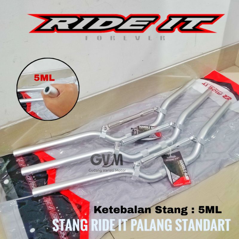 Jual STANG STIR RIDE IT SILVER HITAM 5ML | Shopee Indonesia