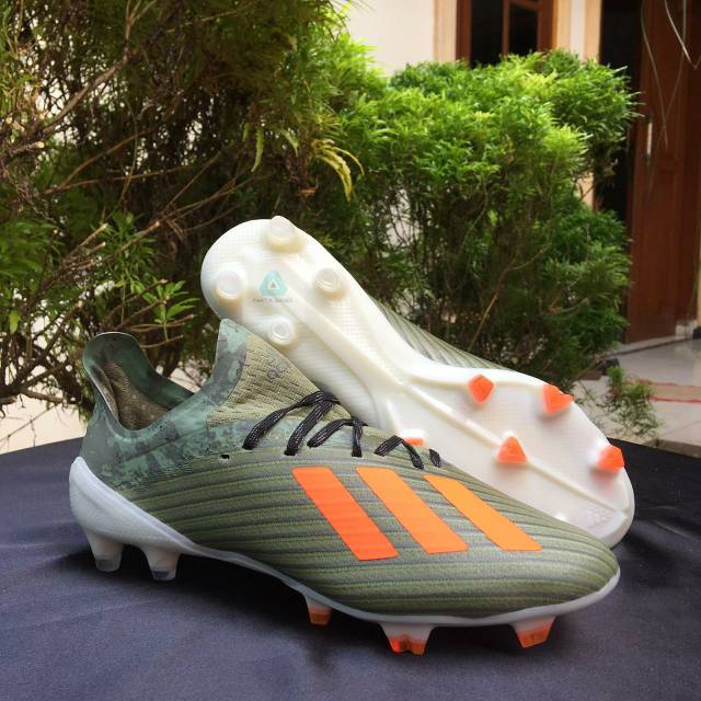 Jual Sepatu Bola Adidas X19.1 Green Camo - FG | Shopee Indonesia