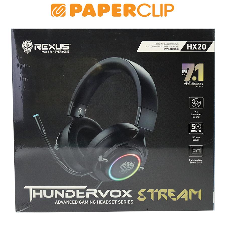 Rexus headset gaming thundervox best sale stream hx20