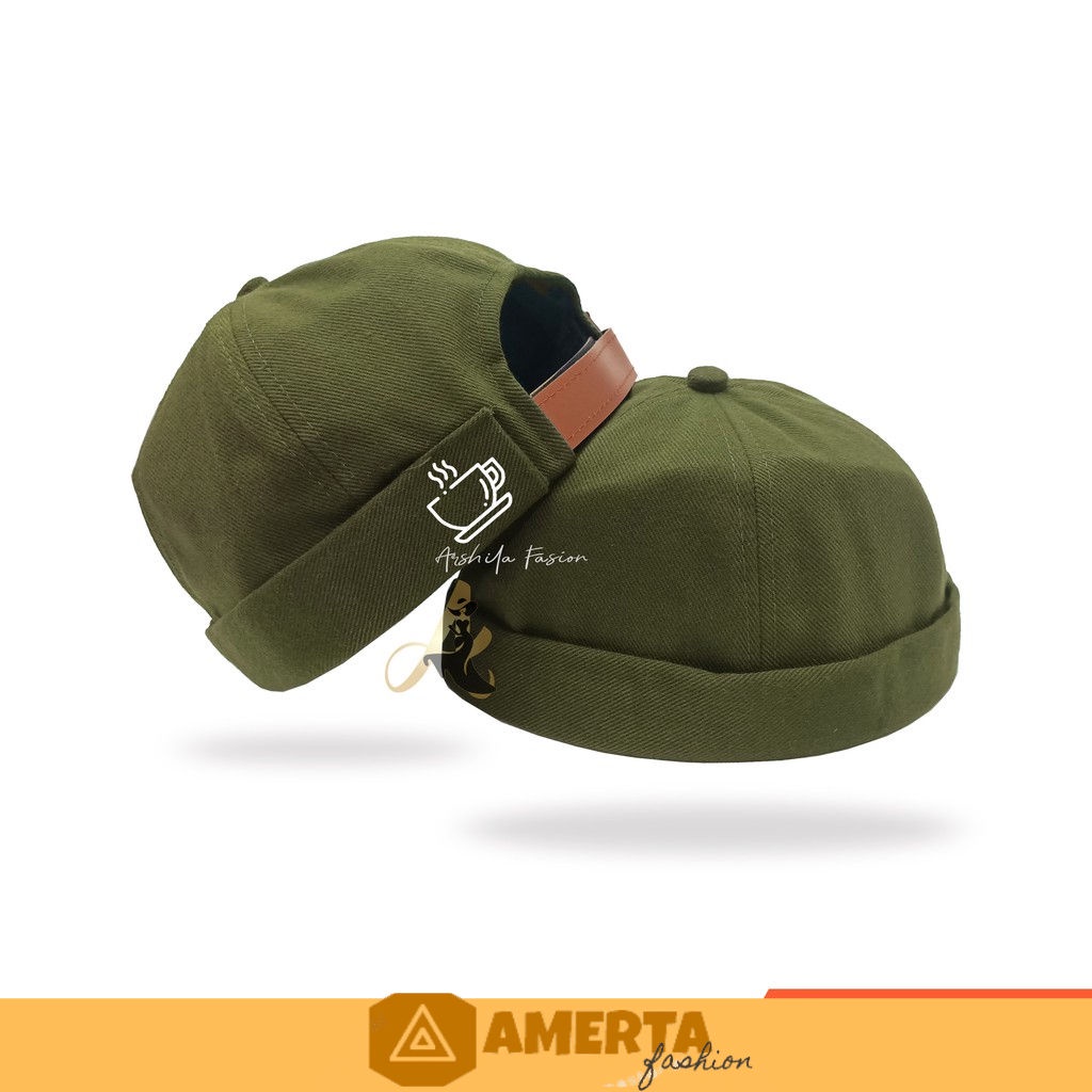 Jual TOPI CAP MIKIHAT CUSTOM Gambar Kopi / PECI UAS | Shopee Indonesia