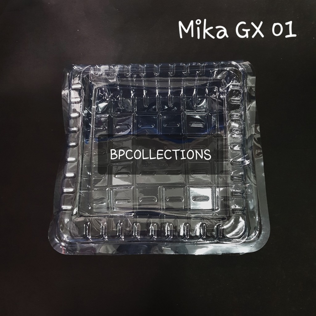 Jual 1 Dus 500pcs Mika Box Gx01 Jumbo Gosyen Mika Plastik Bening Untuk