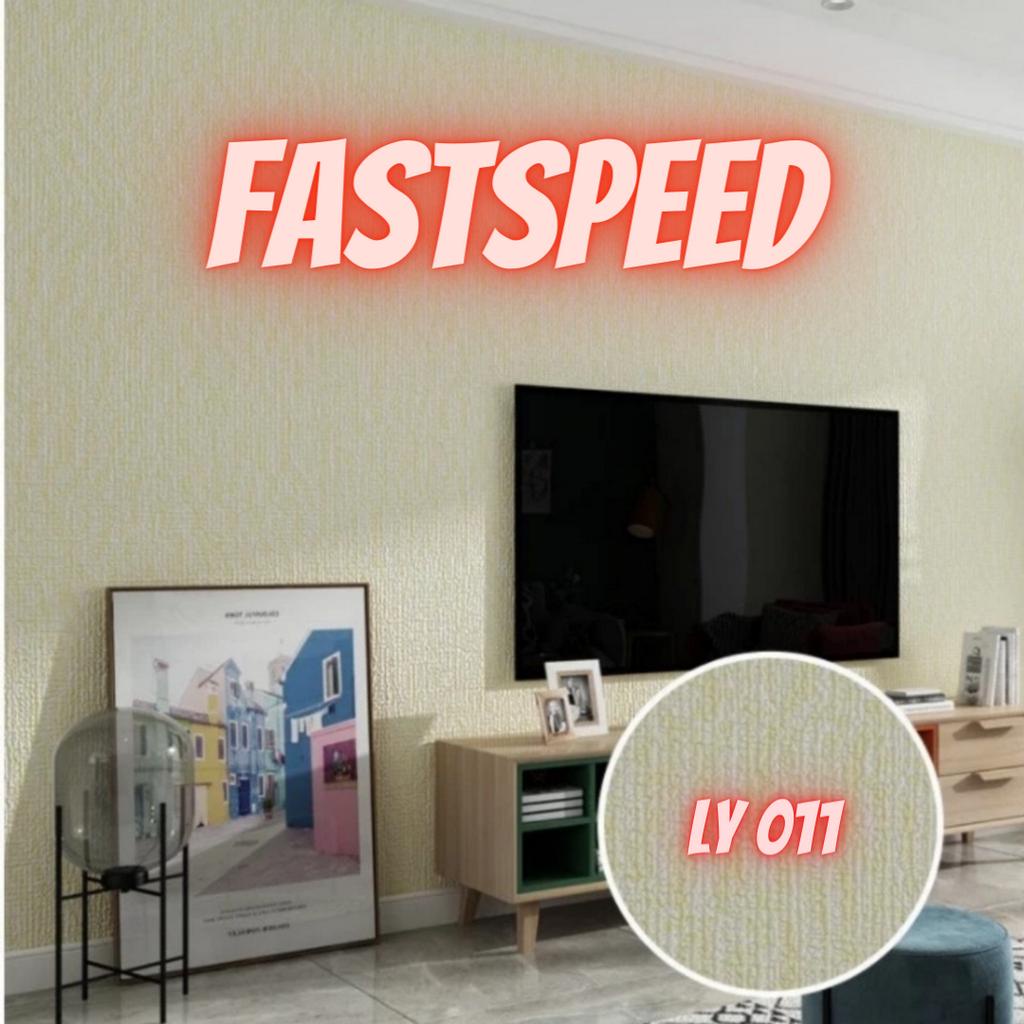 Jual Wallpaper sticker wallfoam dinding roll linen wallpaper ruangan