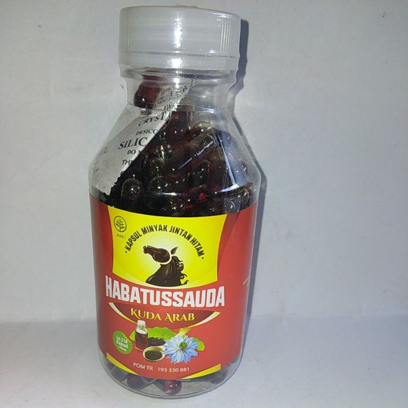 Jual kapsul minyak jintan hitam habatussauda kuda arab 210 kapsul ...