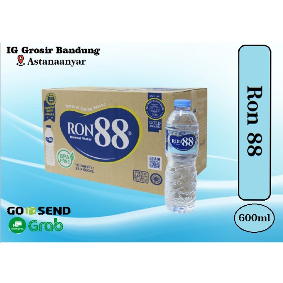 Jual Ron 88 600ml Dus isi 24pcs | Shopee Indonesia