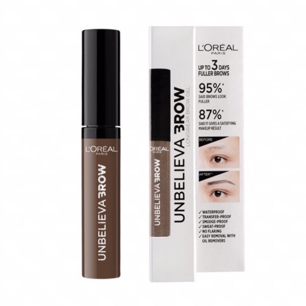 Jual L'oreal Paris Unbelievabrow Longwear Brow Gel | Shopee Indonesia