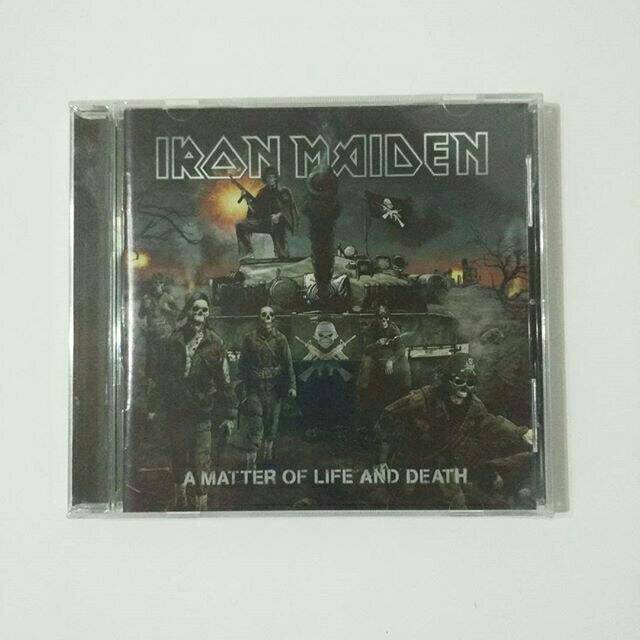 Jual CD Iron Maiden A Matter Of Life And Death Shopee Indonesia