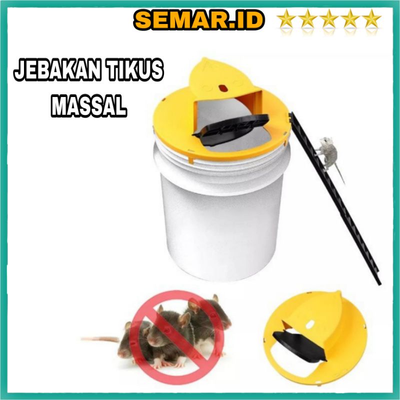 Termurah - Perangkap Jebakan Tikus Masal Rolling Log Mouse Trap