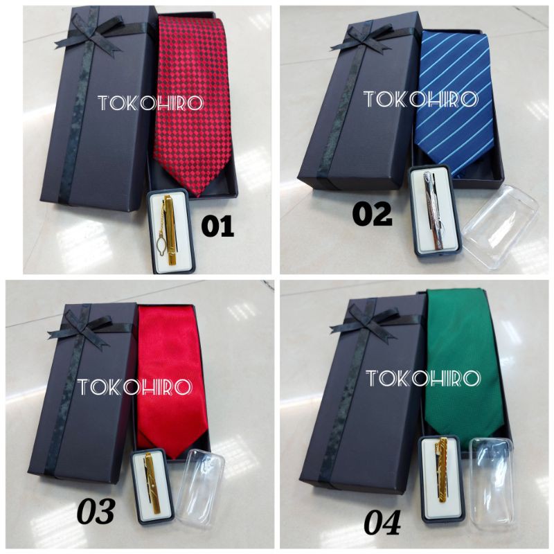 Jual Dasi Kado Paket Lengkap Dasi Jepit Box - Dasi - Kado - Hadiah ...