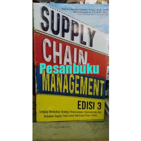 Jual Buku Supply Chain Management Edisi 3 I Nyoman Pujawan Dan ...